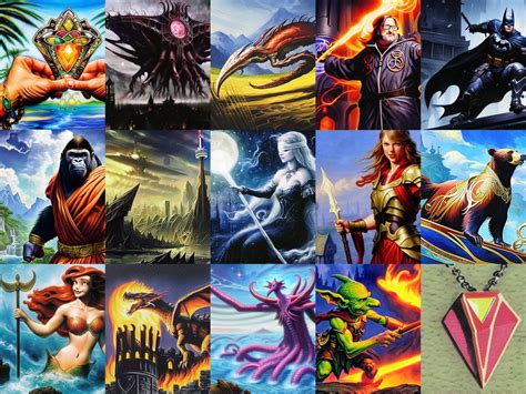 The Fantasy Art of Mark (Part 3 of 4) .